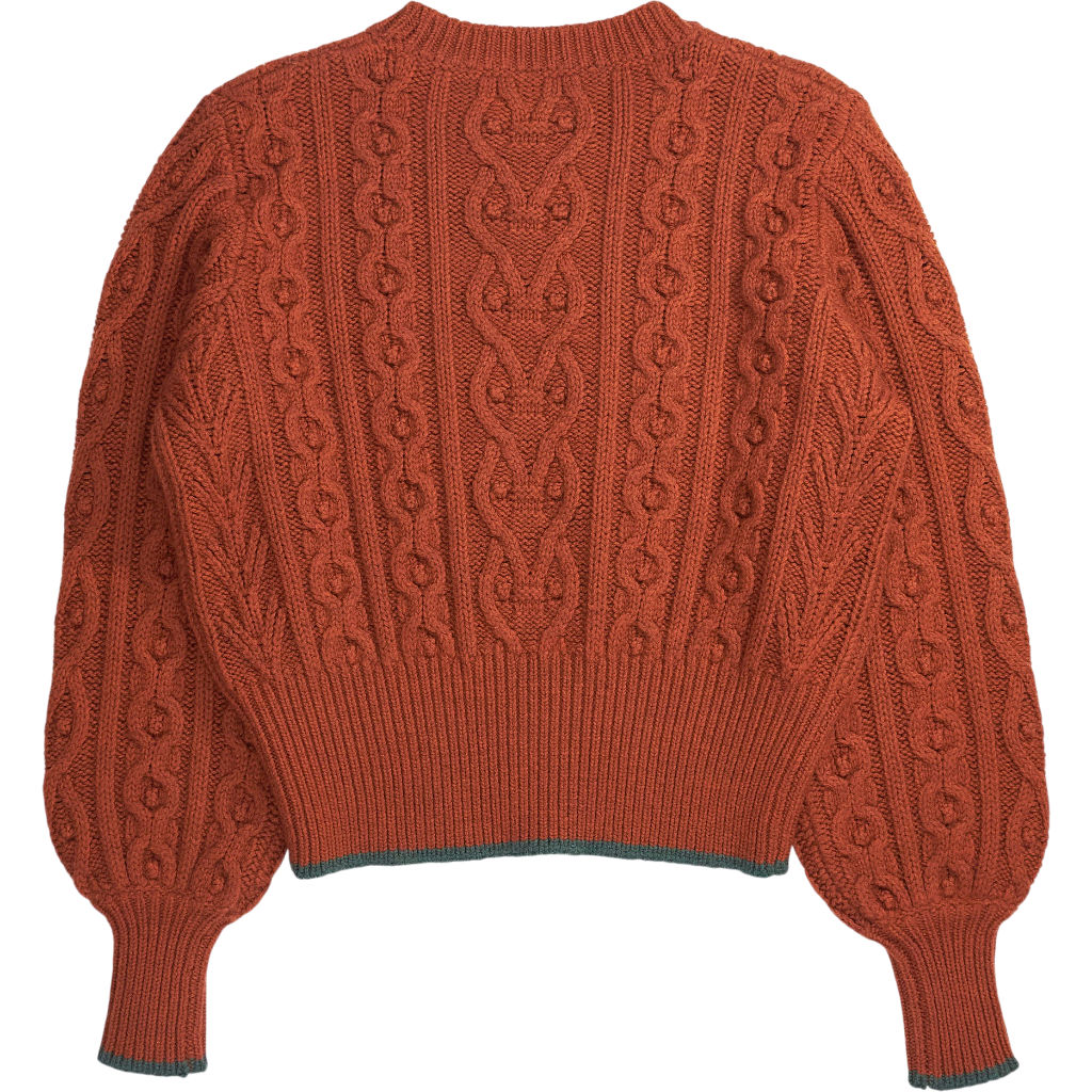 Seventy + Mochi Brown Merino Wool Jumper