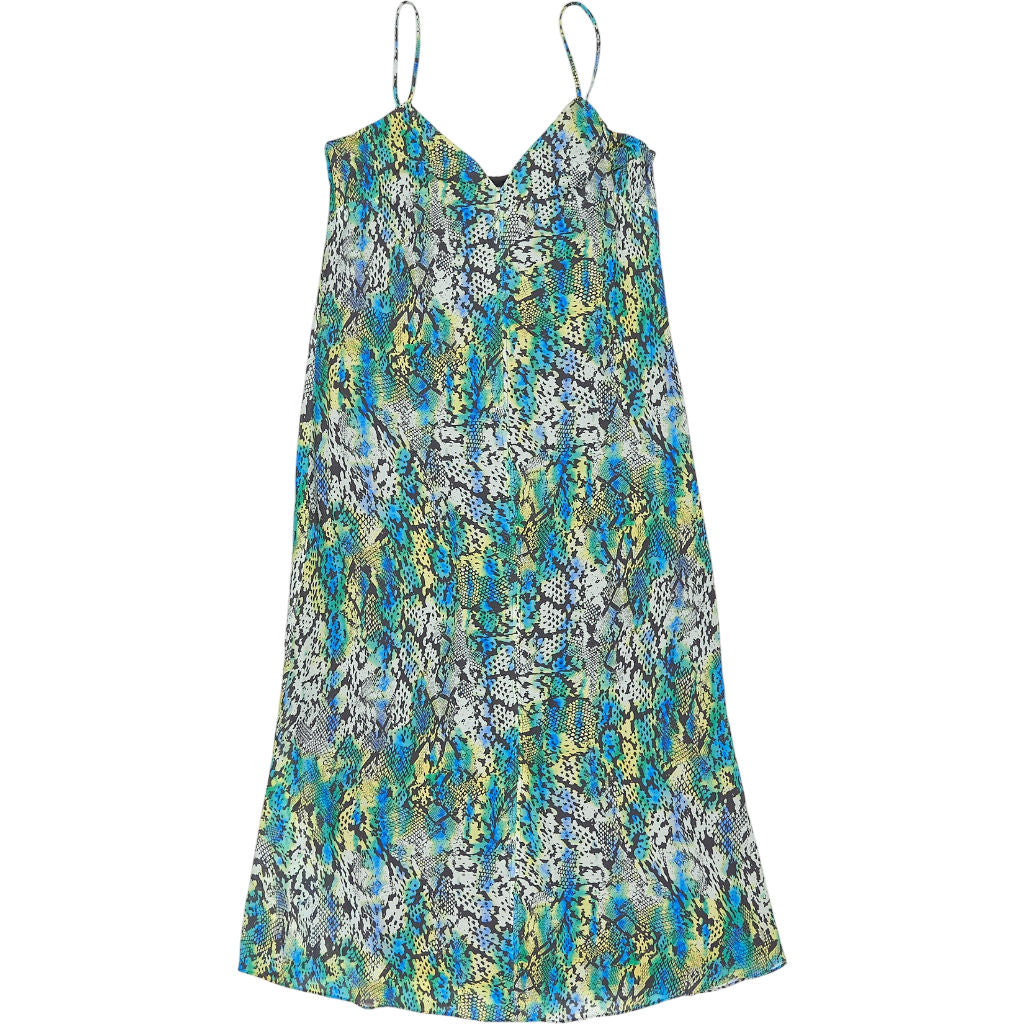 Hush Multicoloured Sydney Snake Print Maxi Slip Dress