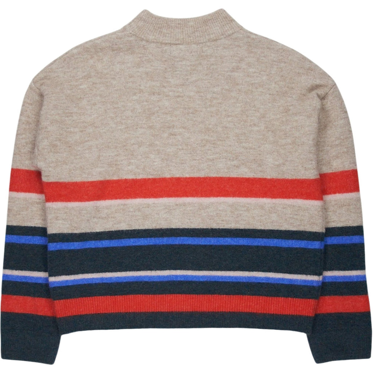 Beaufort & Blake Beige Stripe Knit Jumper