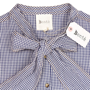 Bonté Navy Gingham Hardie Shirt
