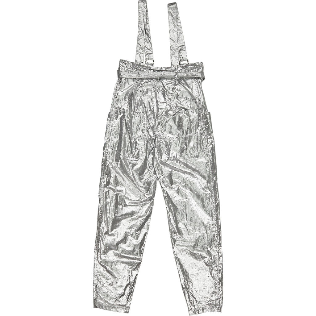 Isabel Marant Silver Metallic Trousers