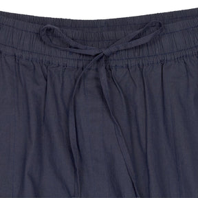 Hush Navy Cotton Poplin Skirt