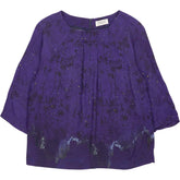 Toast Purple Viscose Blouse