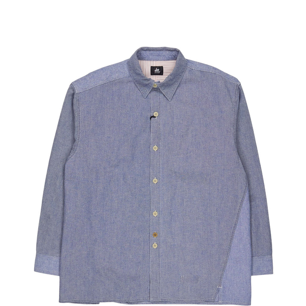Red Ear Blue Cotton Shirt