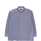 Red Ear Blue Cotton Shirt