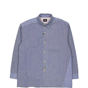 Red Ear Blue Cotton Shirt