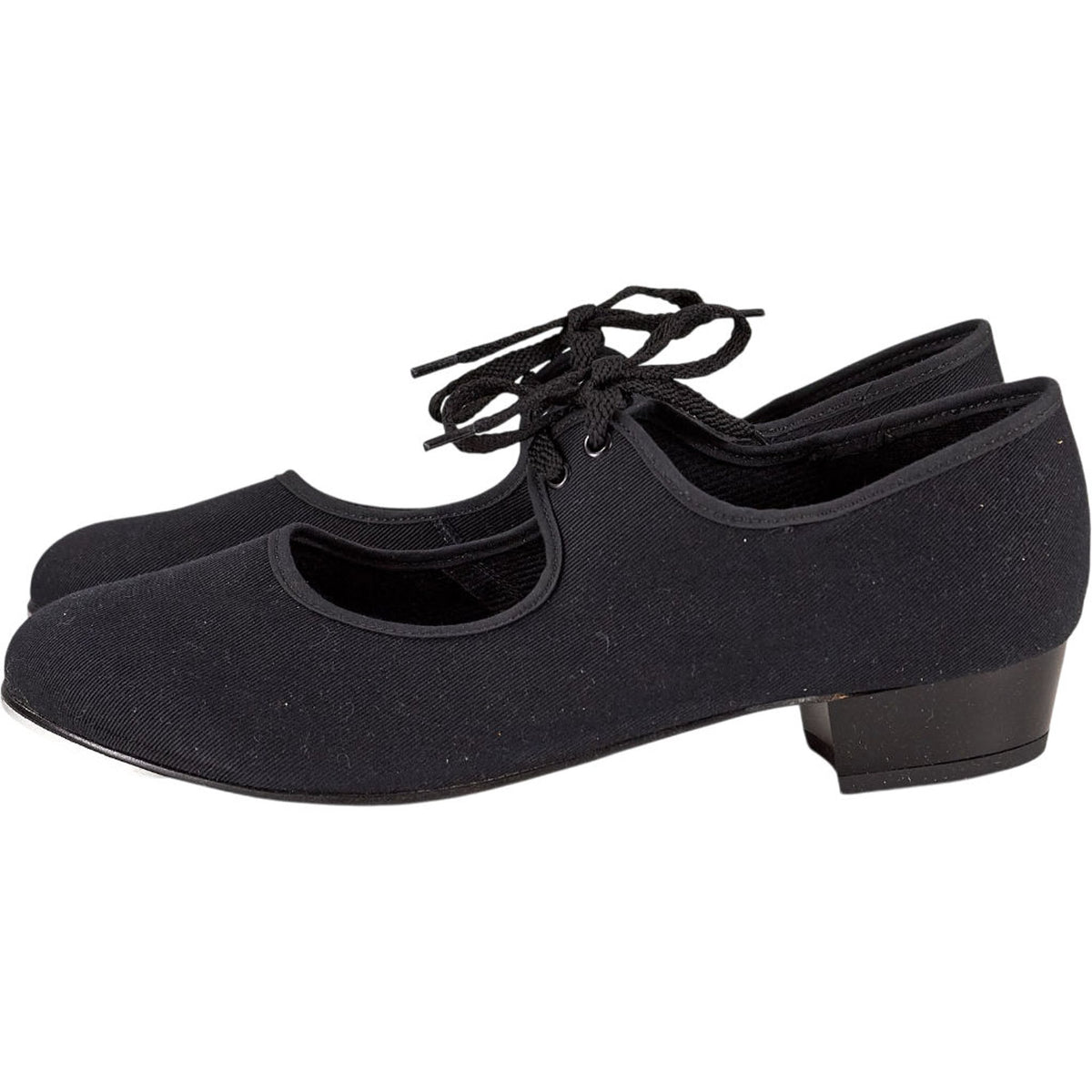 Freed of London Black Canvas Tap Shoes