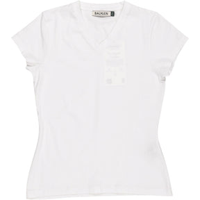Baukjen White Kiana V-Neck Tee