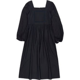 Omnes Maddison Black Poplin Dress