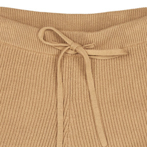 Mother of Pearl Beige Knitted Joggers