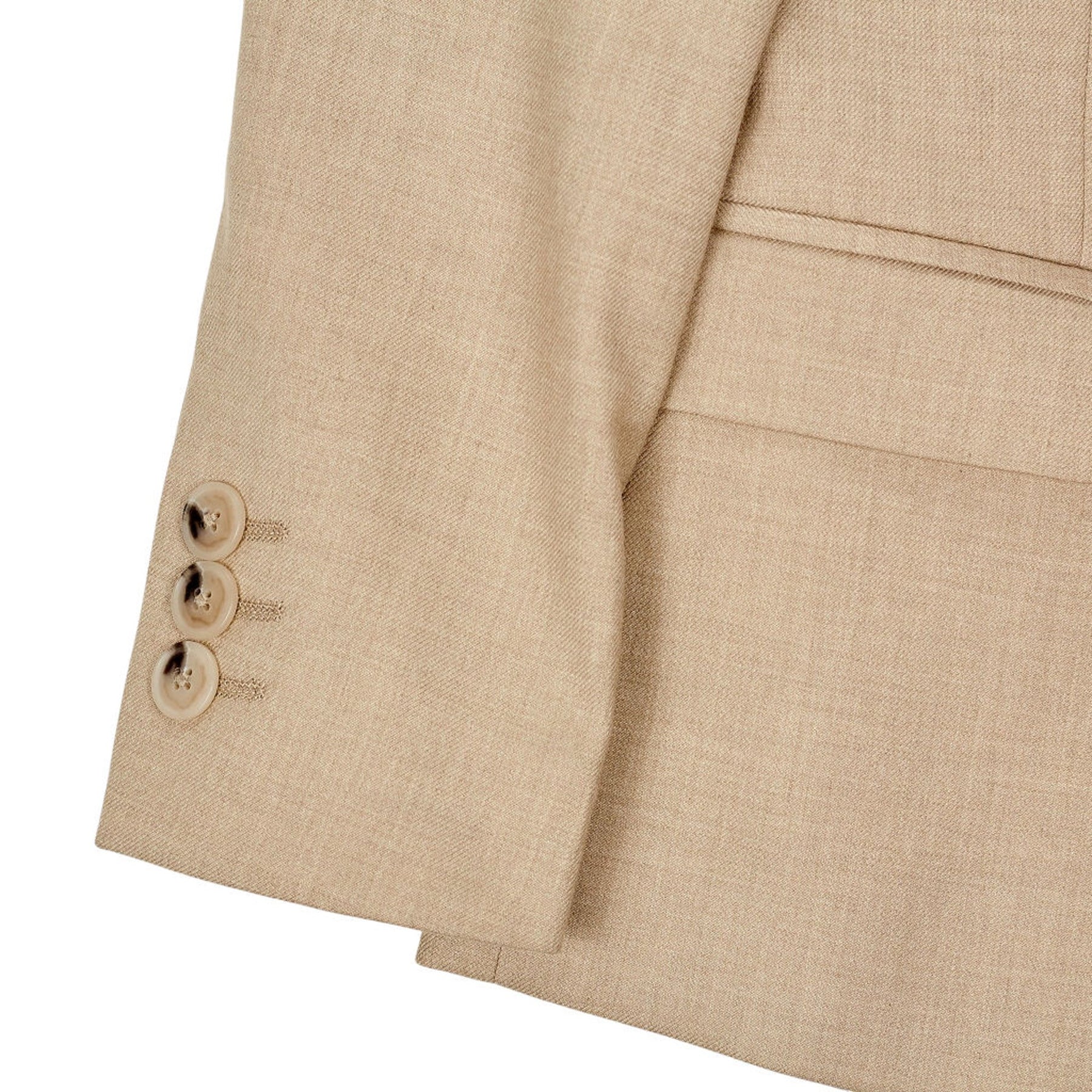 Moss Beige Three-Piece Suit