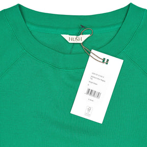 Hush Green Matilda Cotton Raglan Top