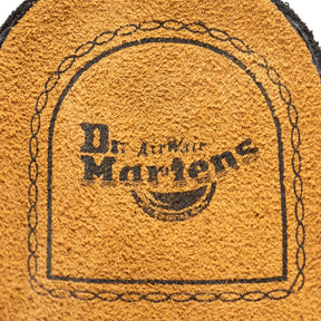 Dr. Martens Black Plush Suede Sandals