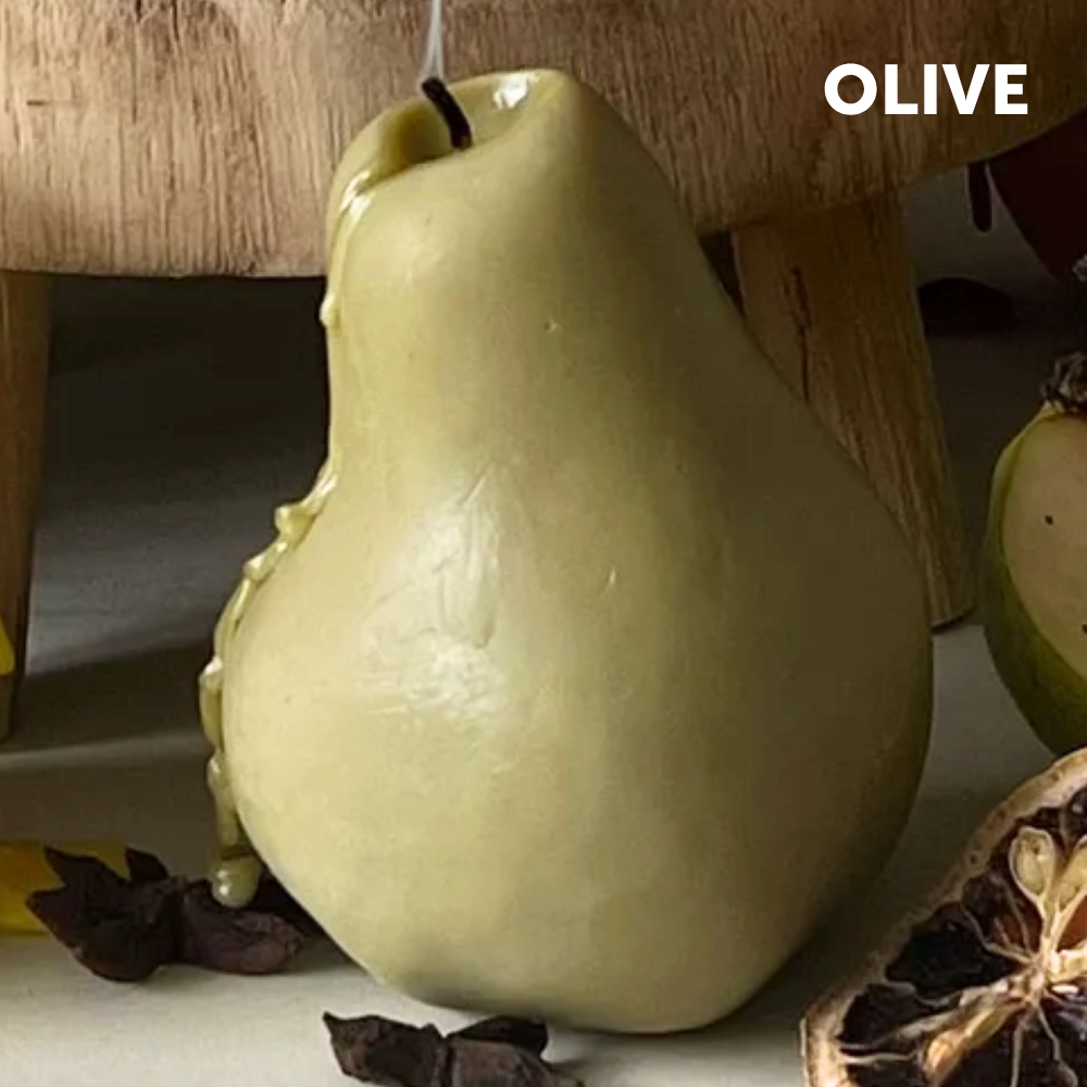 Scented Pear Candle - 3 colours