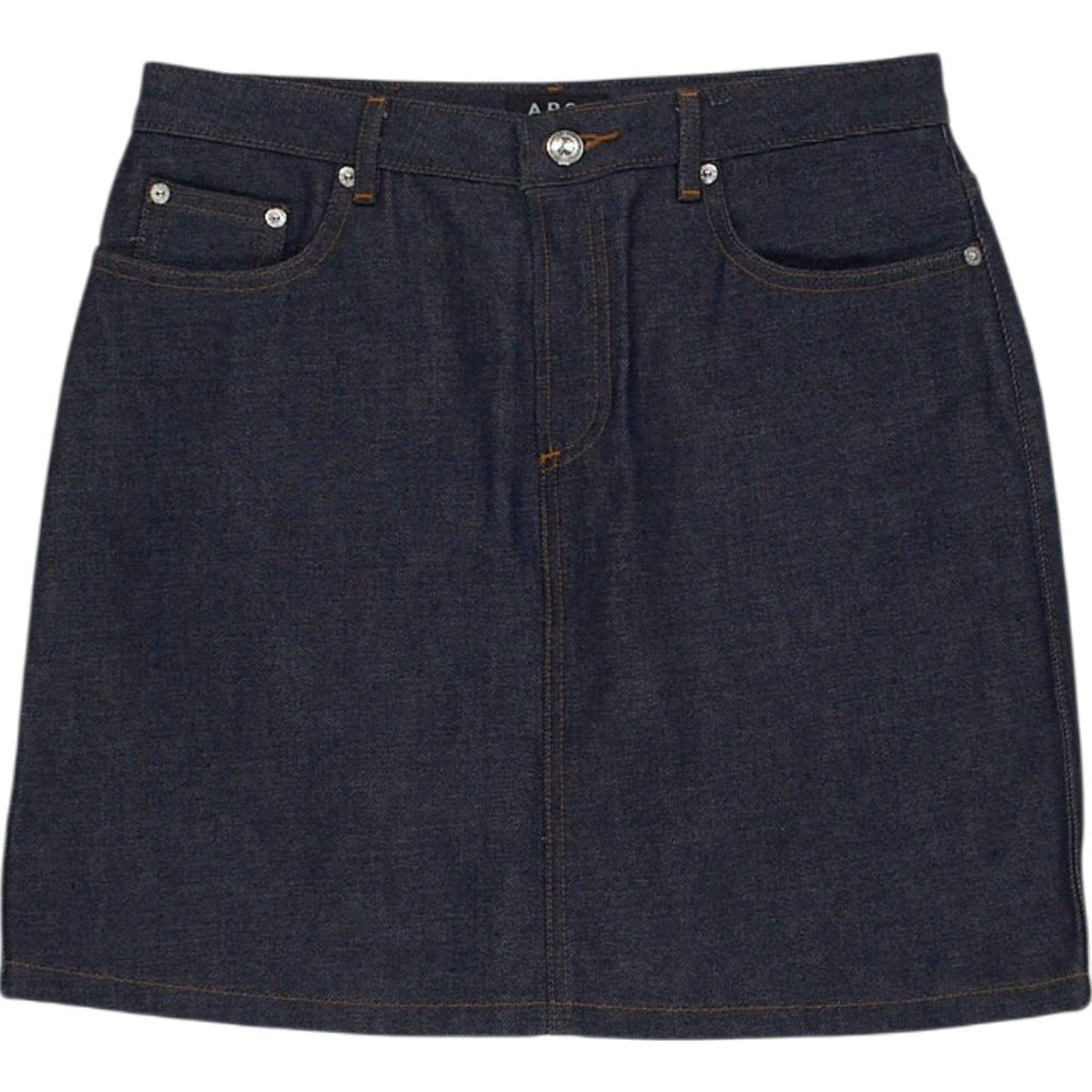 A.P.C. Blue Denim Skirt