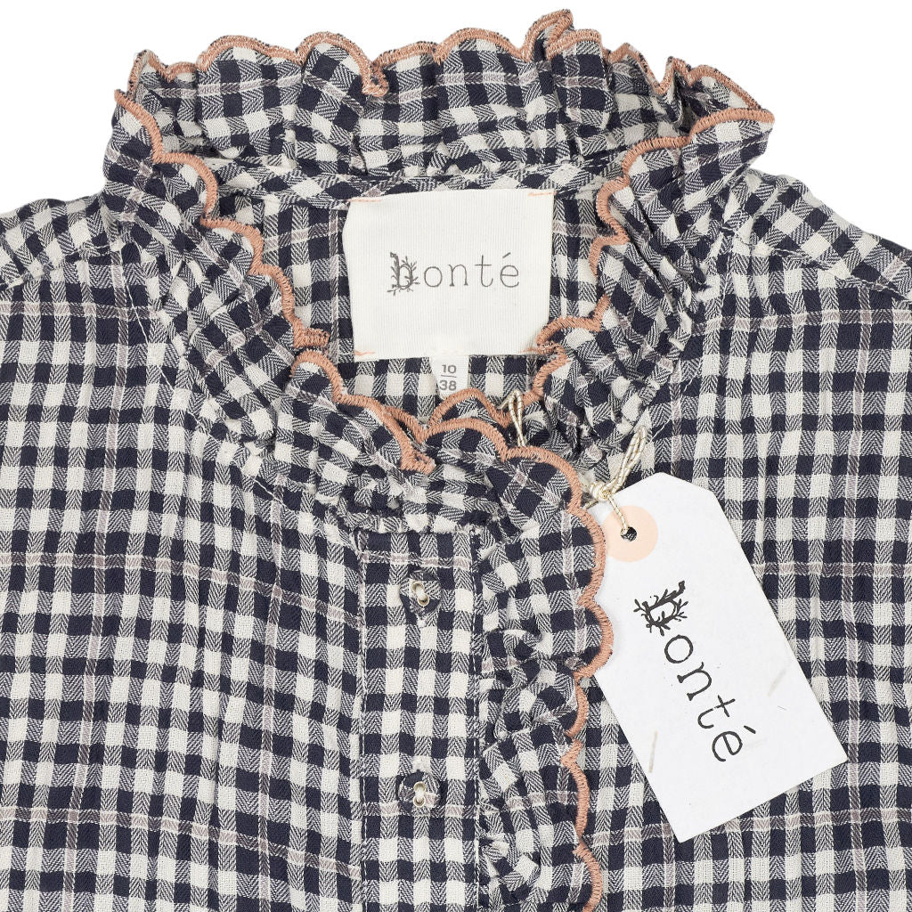 Bonté Midnight Check Quincy Dress