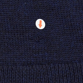 Pure Collection Navy Merino Wool Sleeveless Jumper S