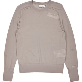 Calvin Klein Taupe Crew Neck Sweater