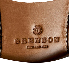 Grenson Brown Suede Derby Shoes