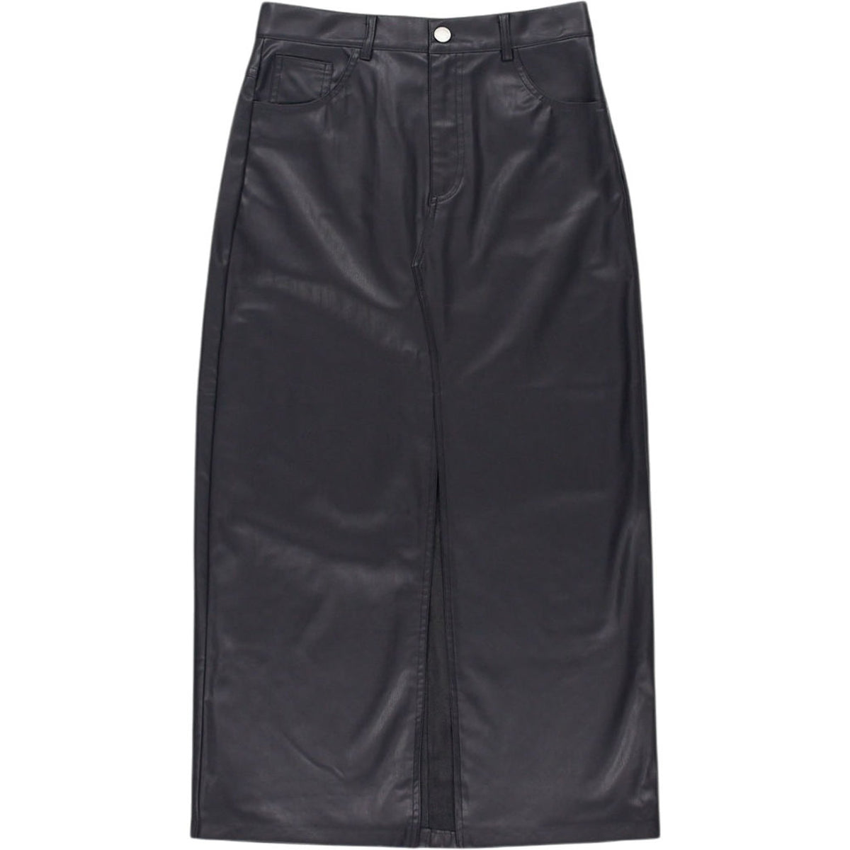 Pull & Bear Black Midi Skirt
