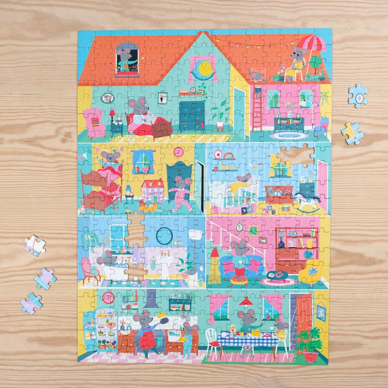 'Mouse in a House' - Jigsaw puzzle (300 pieces)