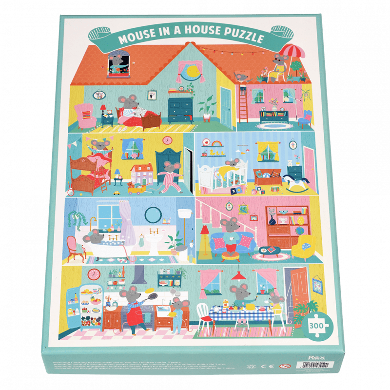 'Mouse in a House' - Jigsaw puzzle (300 pieces)