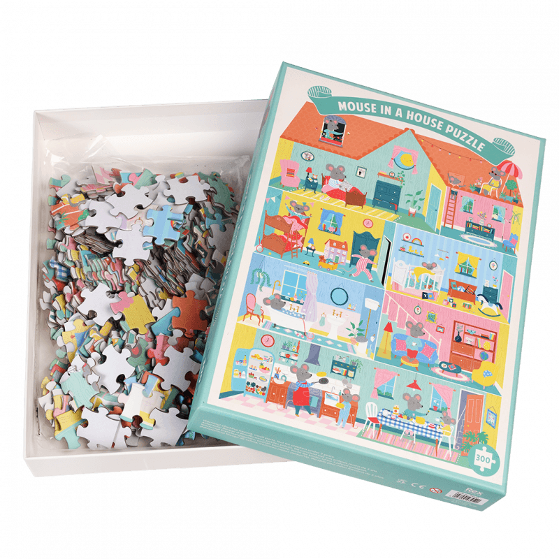 'Mouse in a House' - Jigsaw puzzle (300 pieces)