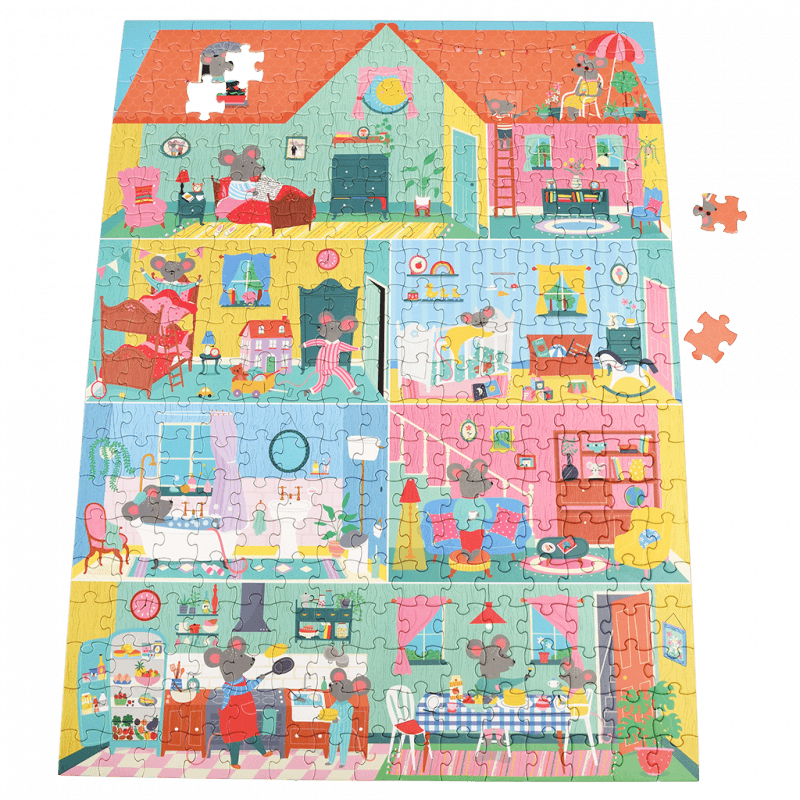 'Mouse in a House' - Jigsaw puzzle (300 pieces)