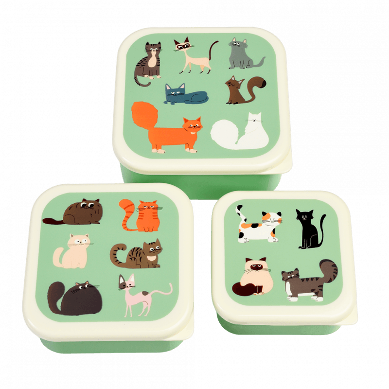 Snack boxes (set of 3) - Nine Lives