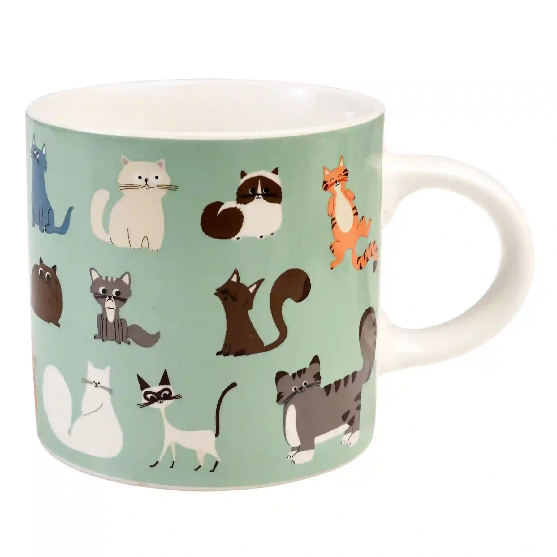 Ceramic mug - Nine Lives (Cats)