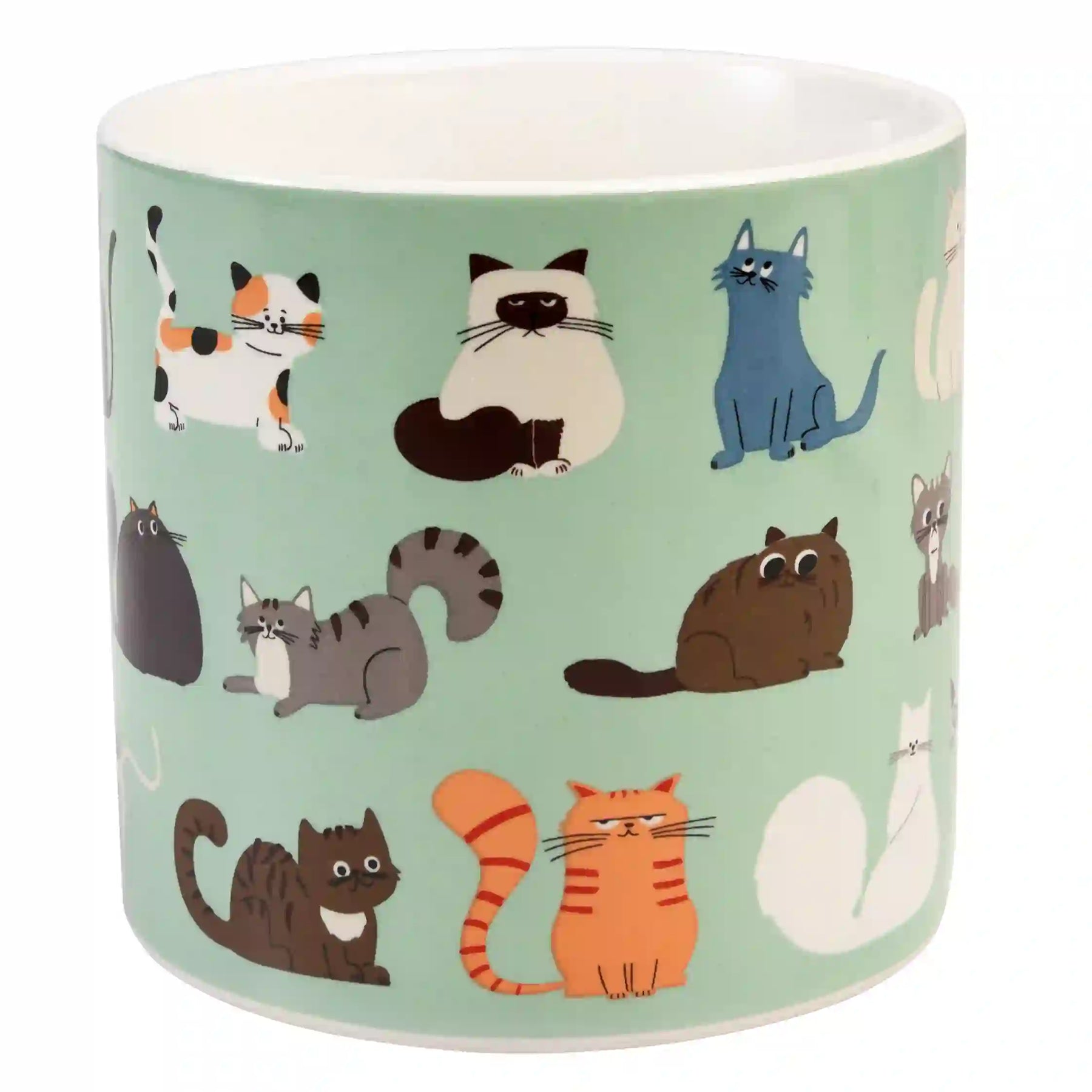 Ceramic mug - Nine Lives (Cats)