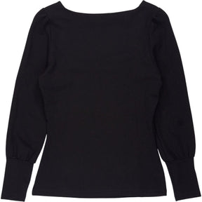 Baukjen Black Square Neck Top
