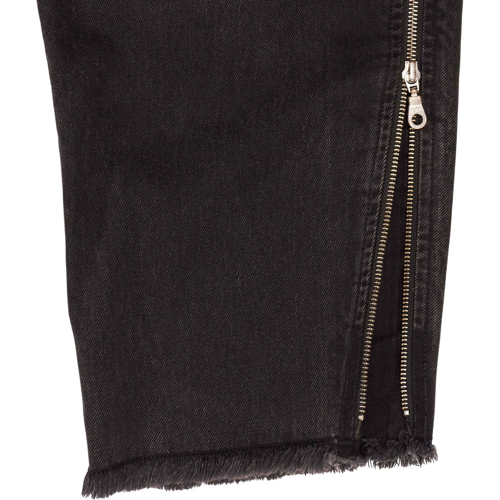 Seventy + Mochi Black Bo Zip Jeans