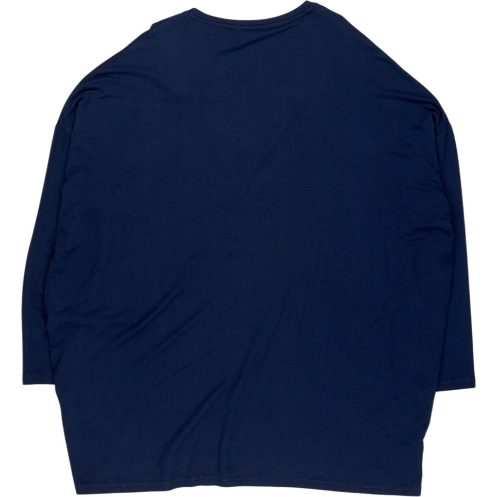 Hush Midnight Gillian V Neck Longline Top