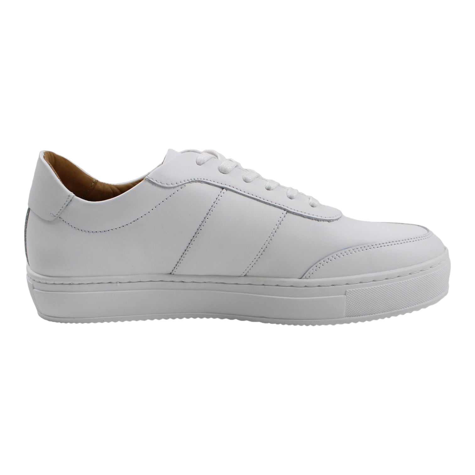 Tommy Hilfiger White Premium Leather Cupsole Shoe