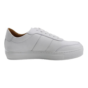 Tommy Hilfiger White Premium Leather Cupsole Shoe