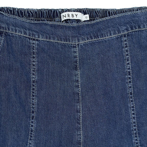 NRBY Blue Wide Leg Cargo Trousers