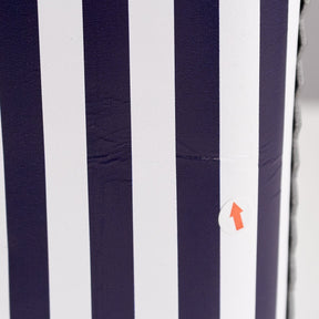 Mother of Pearl Navy White Striped Bag