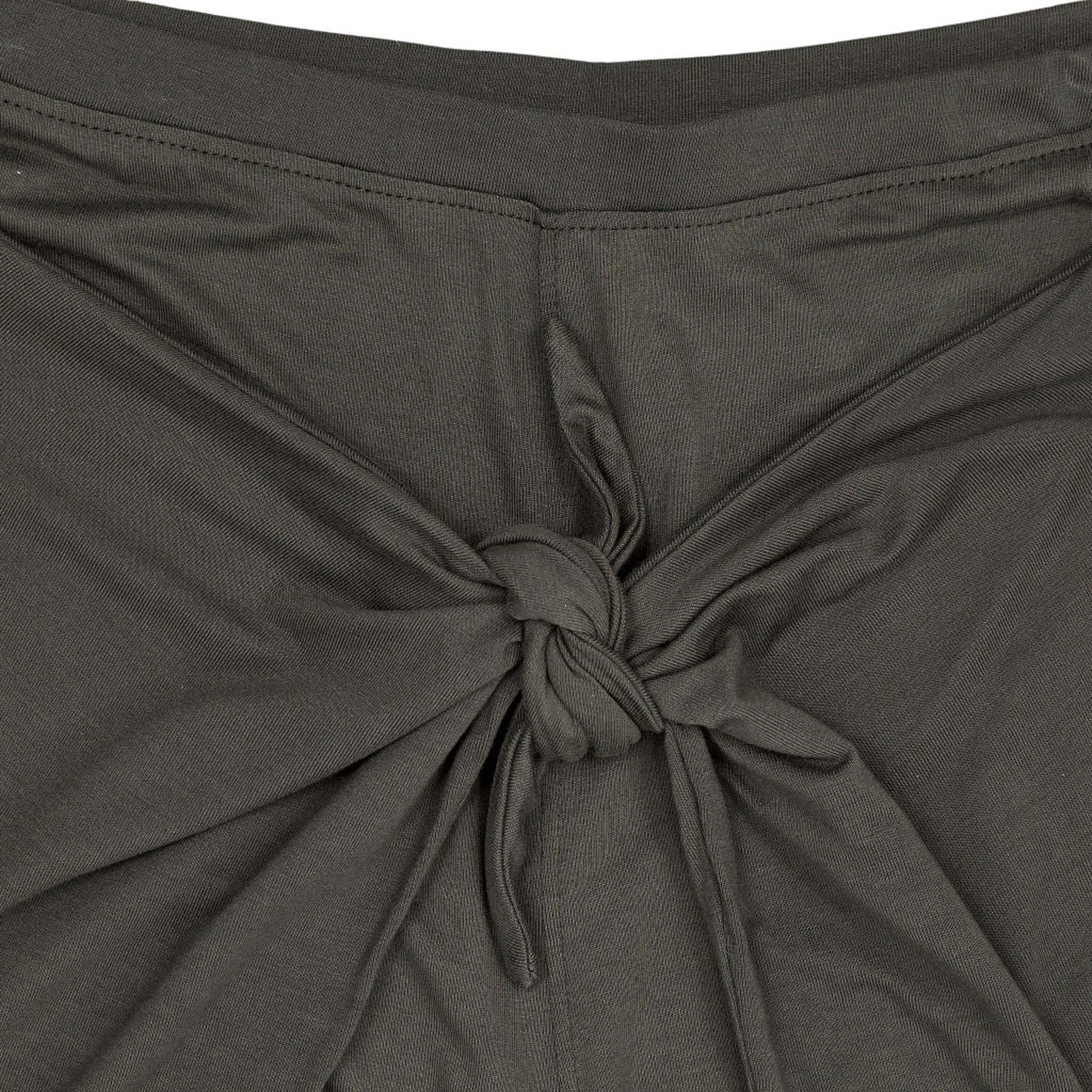 NRBY Green/Grey Knot Detail Trousers