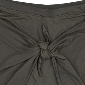 NRBY Green/Grey Knot Detail Trousers