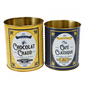 Cafe de Paris Medium Storage Tins (Set of 2)