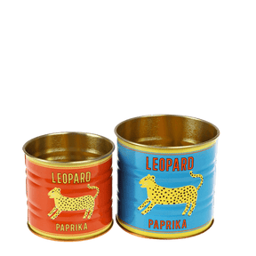 Mini storage Tin Set of 2