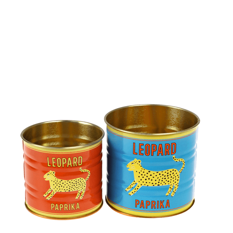 Mini storage Tin Set of 2