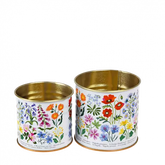 Mini storage Tin Set of 2