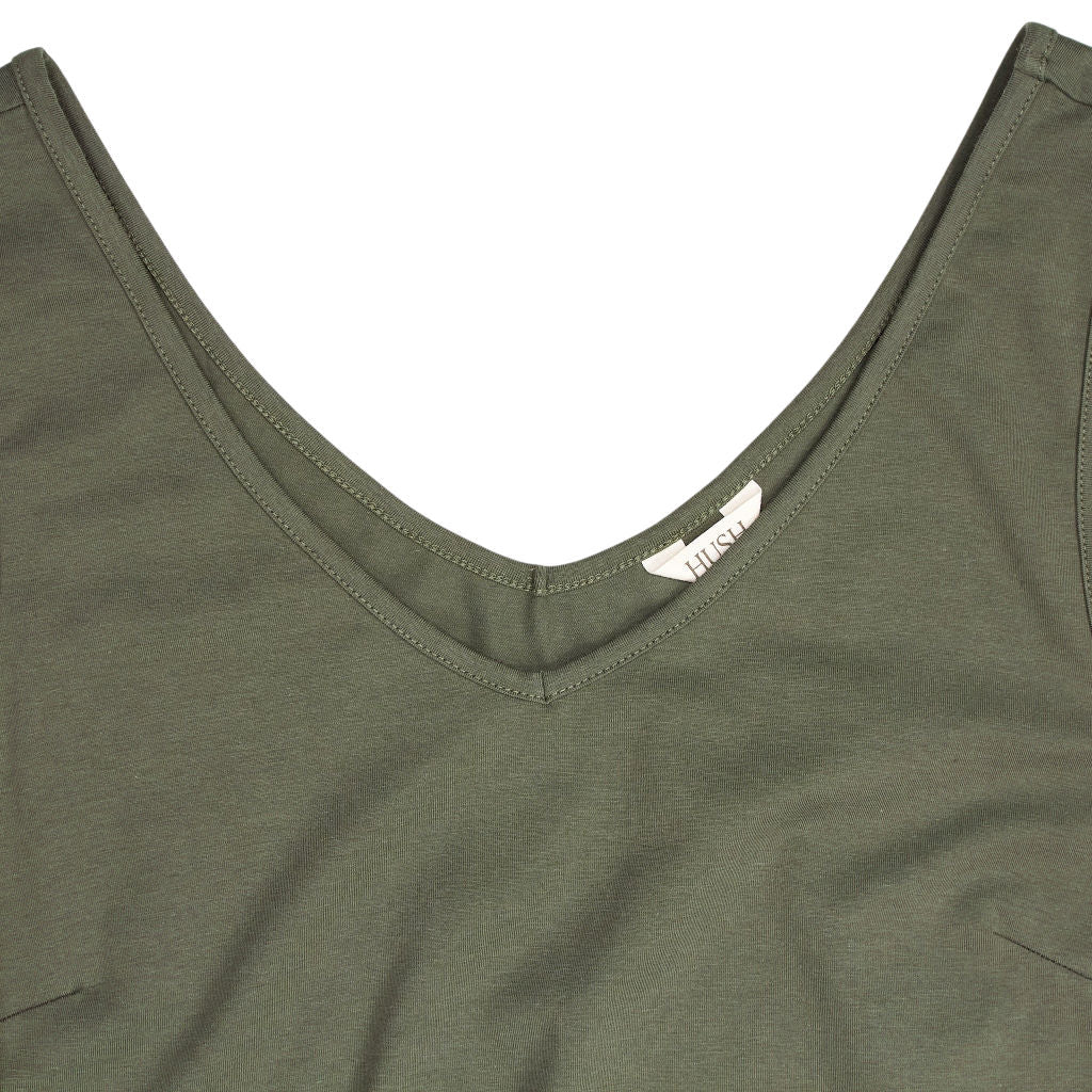 Hush Green Jumpsuit Sleeveless