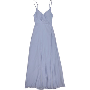 Azazie Blue Maxi Dress