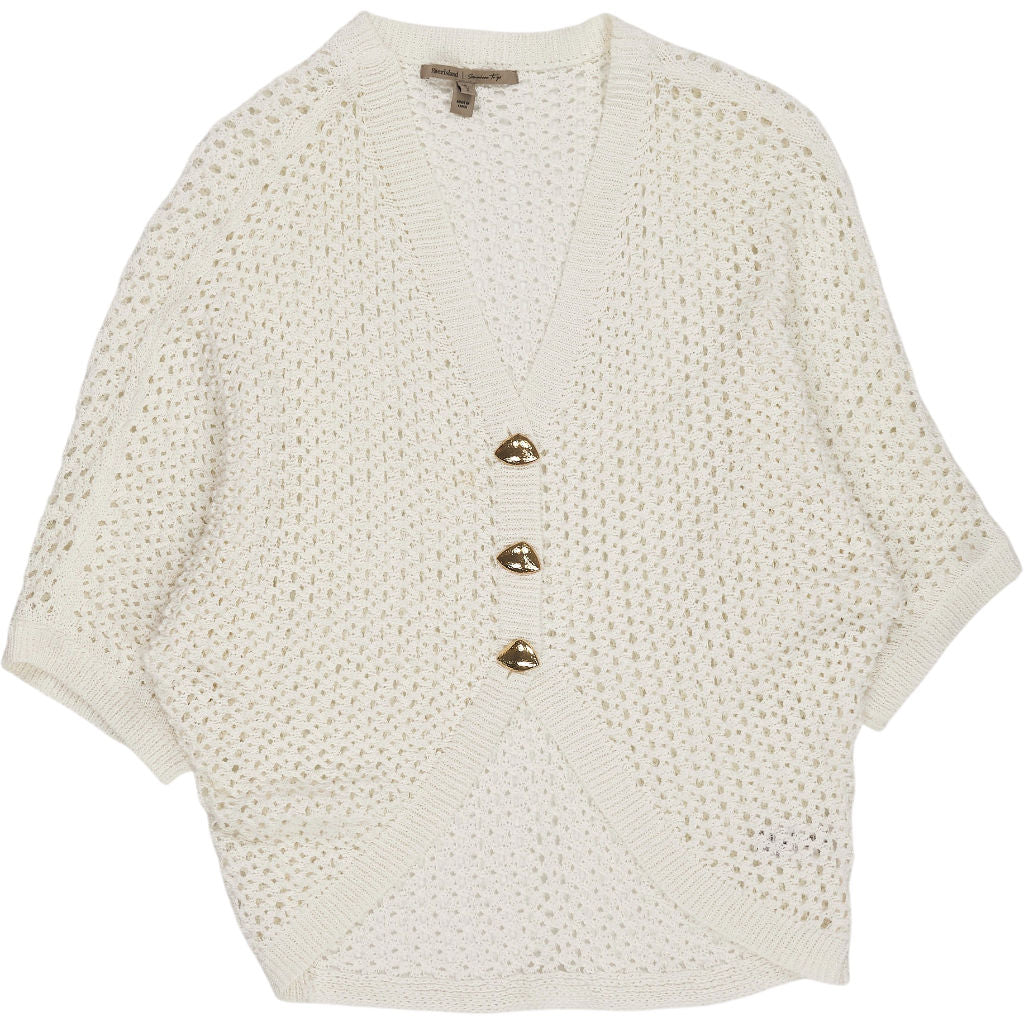 River Island Cream Knit Cardigan