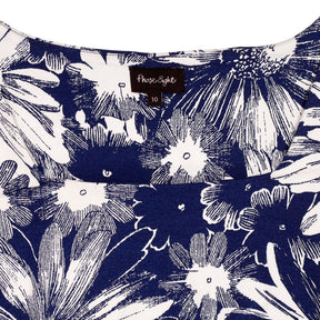 Phase Eight Blue Floral Dress