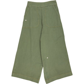 Bonté Fern Green Bijou Cotton Trousers