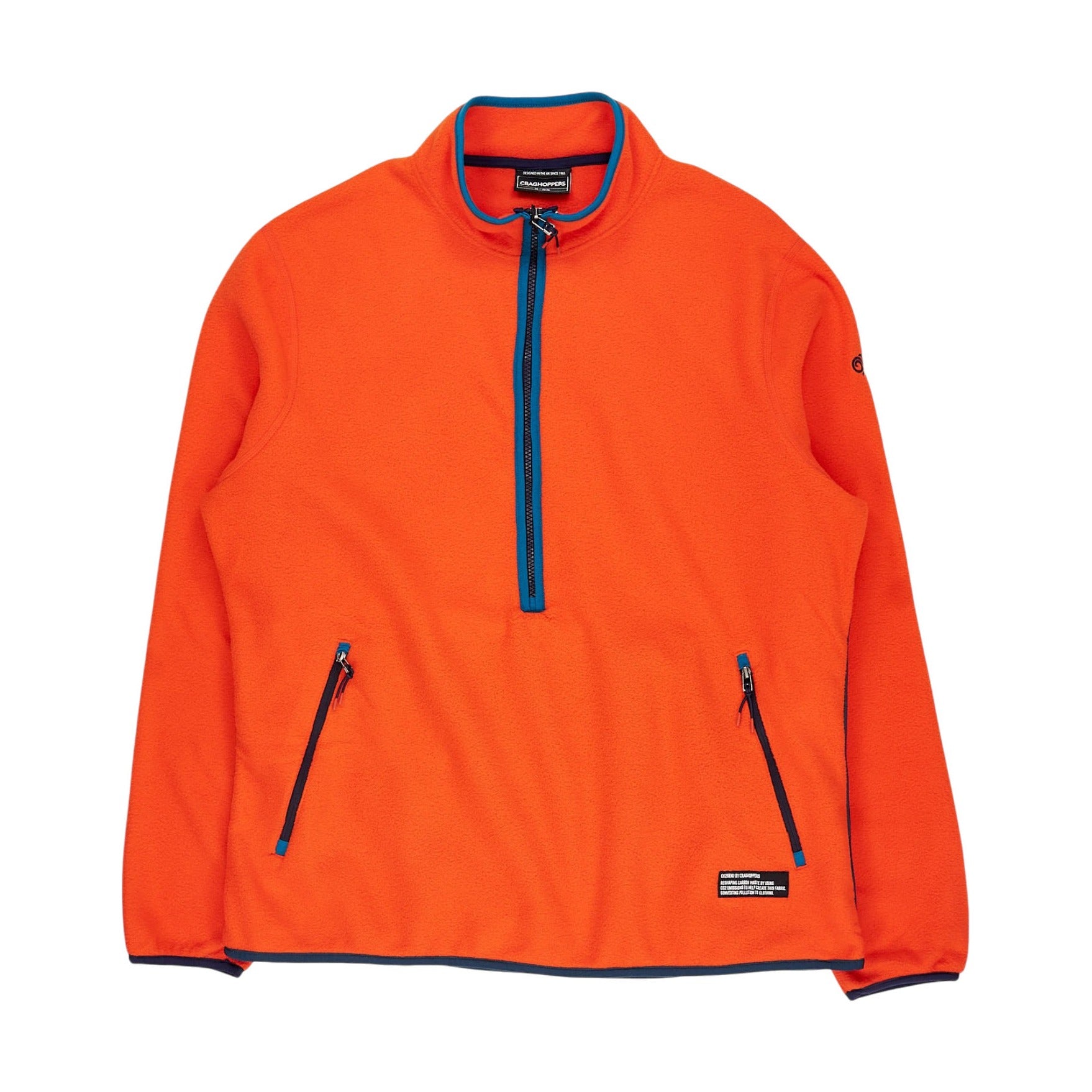 Craghoppers Orange Half-Zip Fleece Jacket